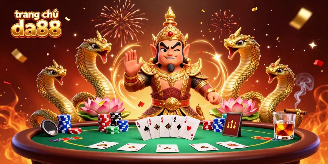 Experience the vibrant action of trang chủ da88 with energetic poker gameplay and rich characters.