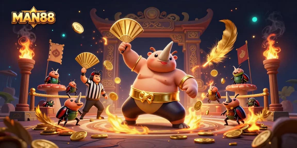 Experience thrilling bets at MAN88 with dynamic cash rewards in a vibrant casino atmosphere.