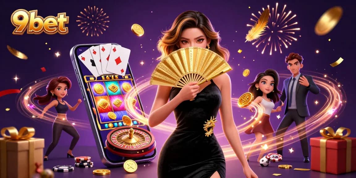 Engage with 9bet for thrilling gaming with vibrant slot visuals and captivating atmosphere.