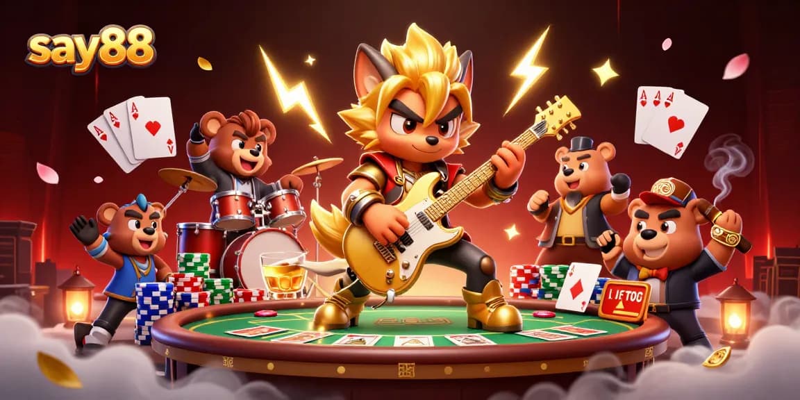 Experience the thrill of winning at say88 with vibrant casino games and lively characters.