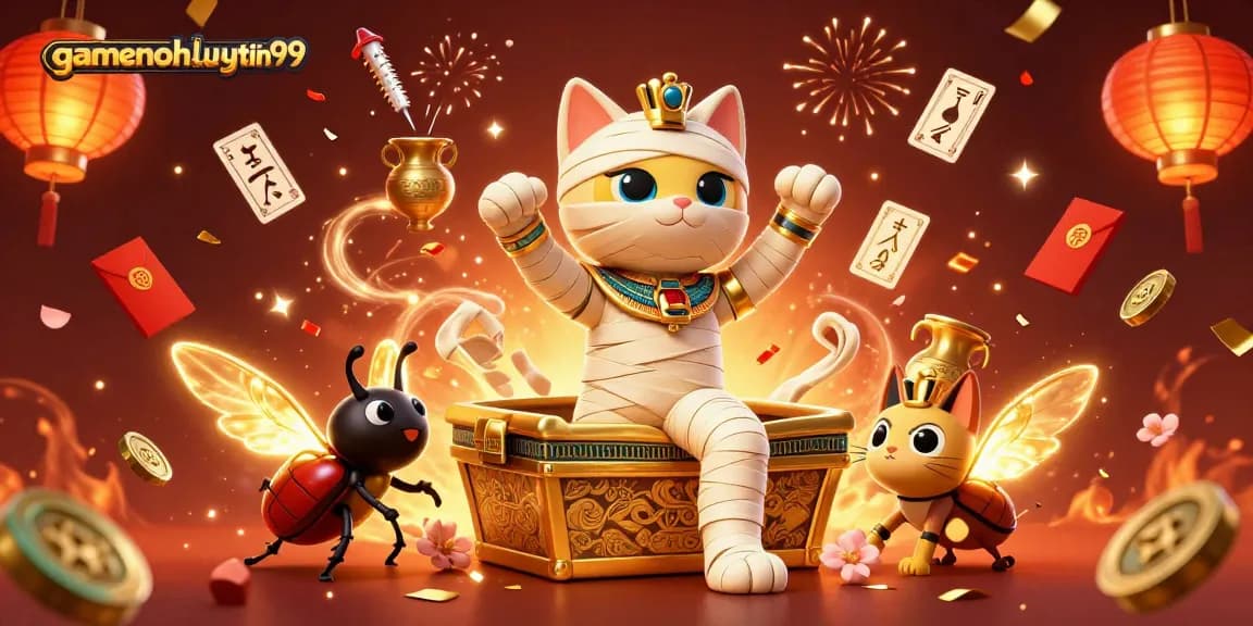 Experience thrilling gameplay at gamenohuuytin99 with vibrant casino characters and dynamic elements.