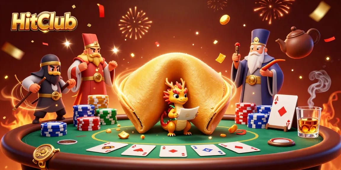 HitClub offers an exciting casino experience featuring dynamic poker elements and engaging characters.