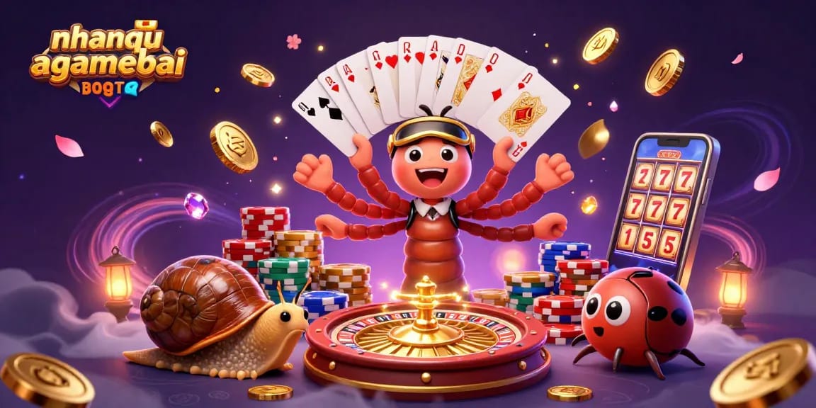 Join the action of Callbreak with nhanquagamebai's unique dealers and vibrant gaming elements.