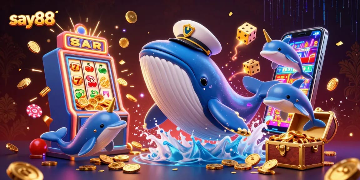 Experience say88's thrilling online gaming with whales and dolphins amid an explosion of casino riches.