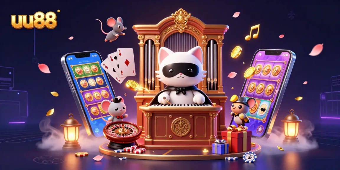 Experience thrilling slots at uu88 with an enchanting scene of gaming excitement and wins.