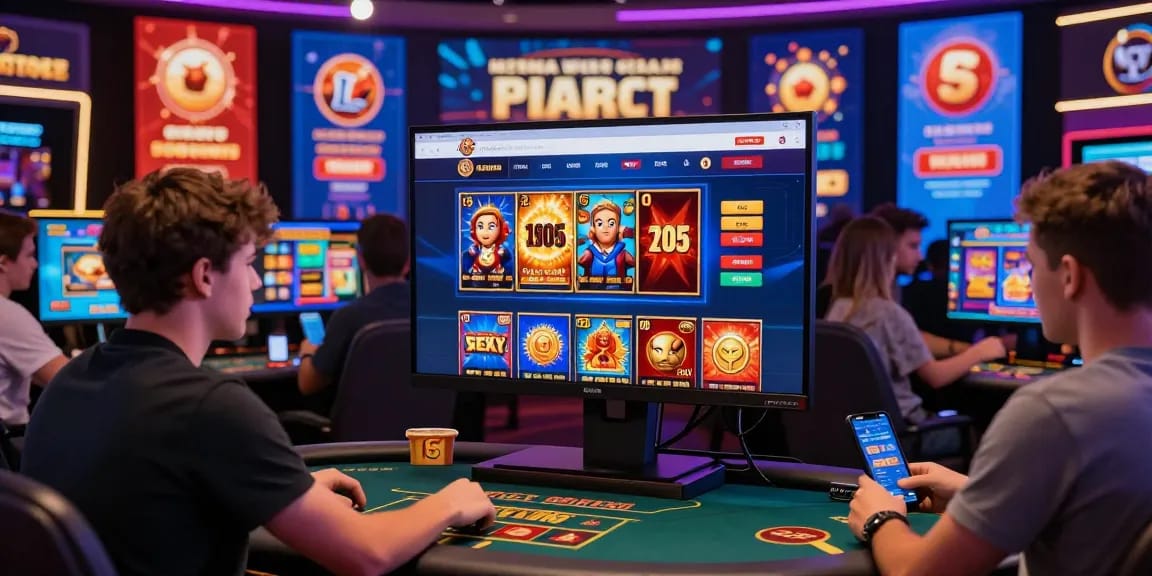 LUCK8 online casino platform showcasing vibrant gaming experiences and user engagement.