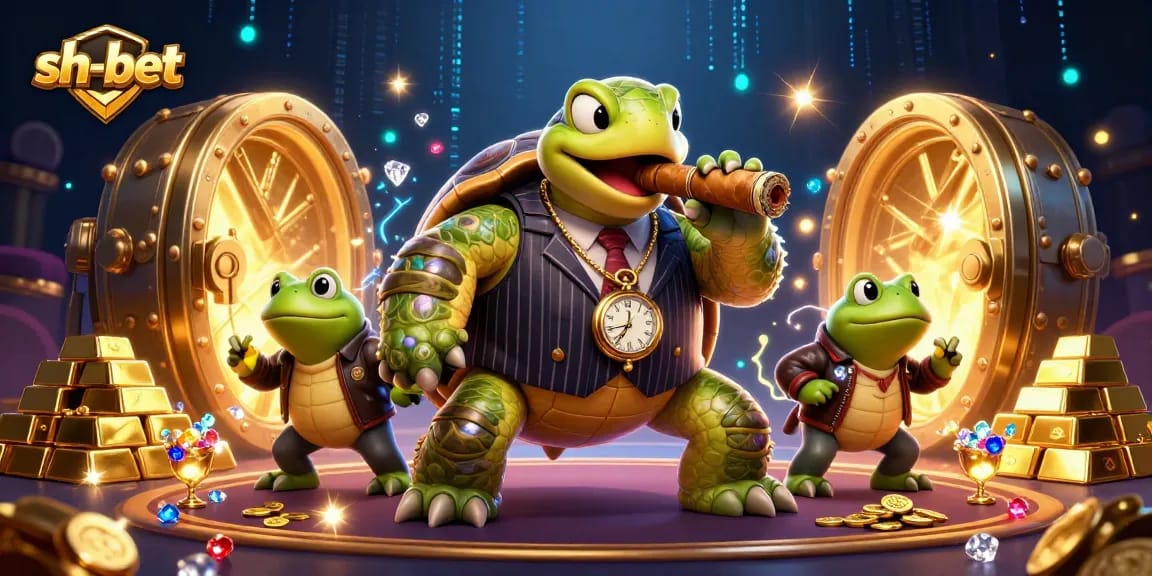 Engage in thrilling action with sh-bet as characters explore a vibrant casino atmosphere filled with treasures.
