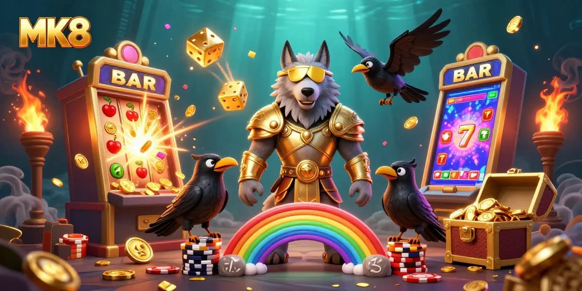 Experience the thrill of MK8 with dynamic casino characters and bursting jackpots.