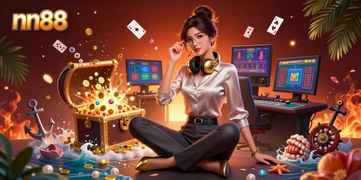 Engage with exciting casino experiences at nn88, featuring dynamic gaming setups and vibrant visuals.
