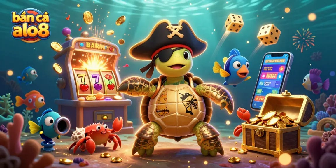 Experience exciting bắn cá alo8 gameplay with vibrant underwater visuals and colorful gaming elements.