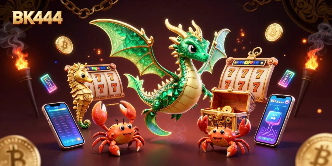 Enhance your gameplay with BK444's vibrant gaming experience featuring slots and jackpots.