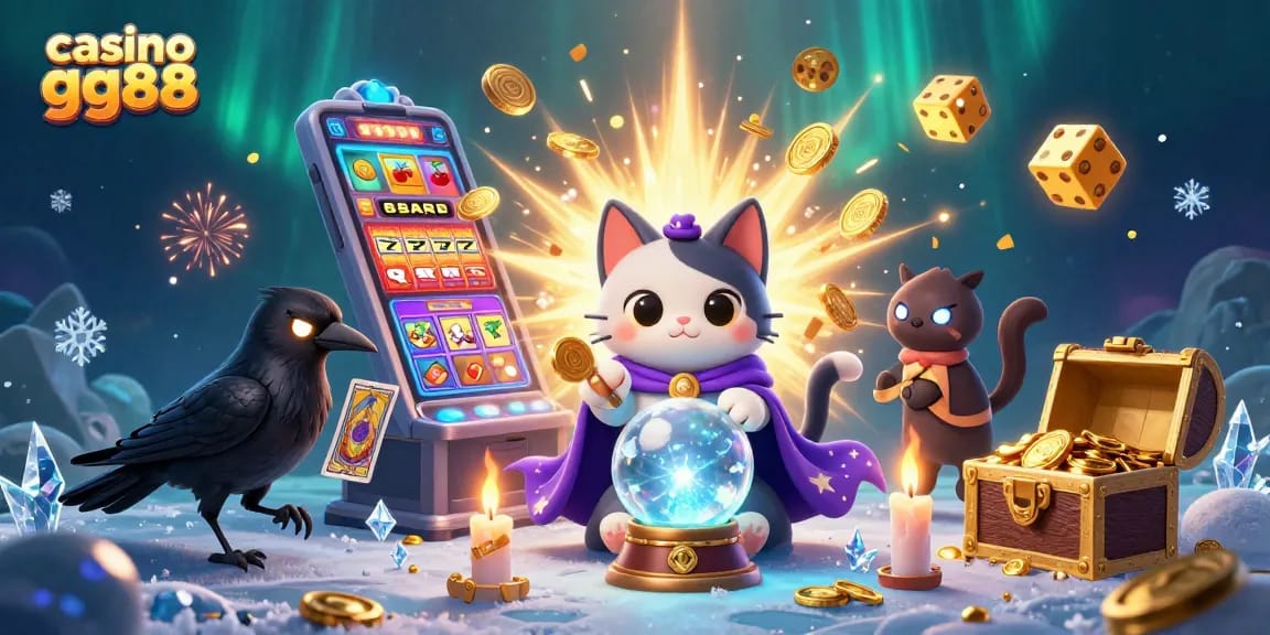 Experience exciting games with casino gg88 featuring mystic characters and vibrant slot machine action.