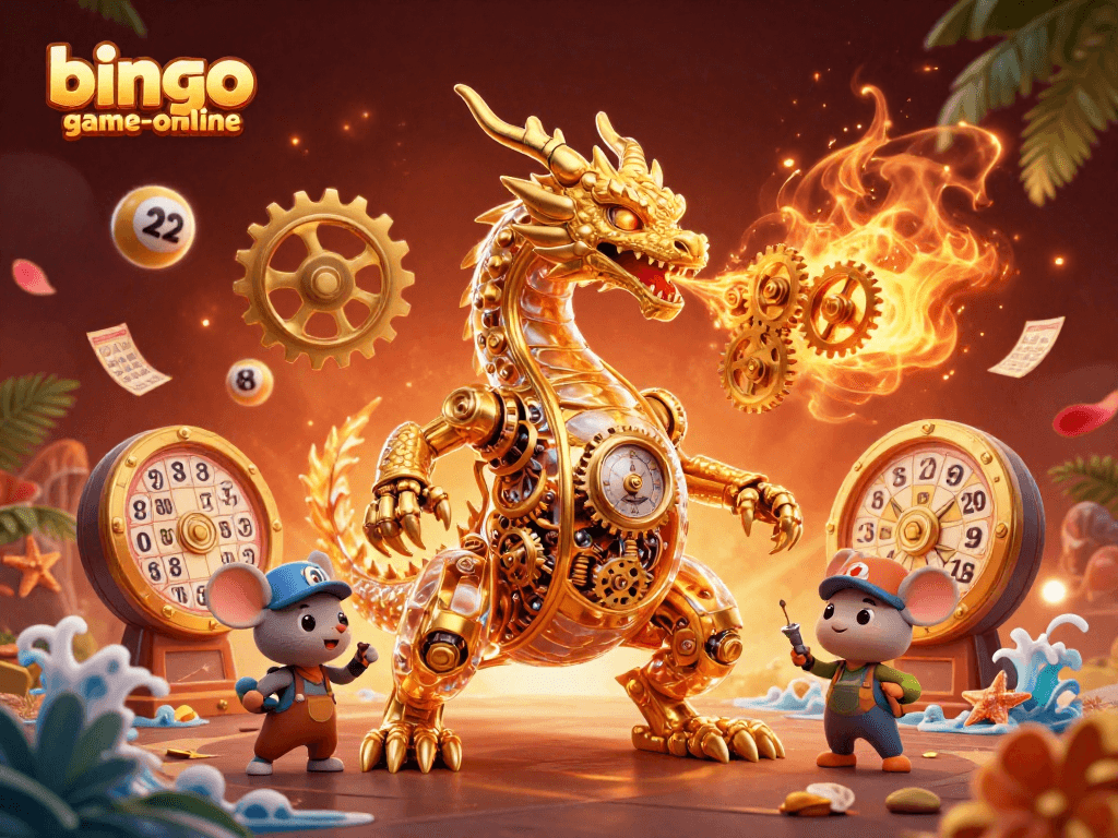 Bingo-game-online showcases a thrilling jackpot bingo scene with vibrant floating balls and cards.