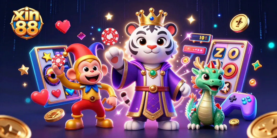 Experience thrilling jackpots with xin 88's dynamic gaming scene featuring exotic characters.