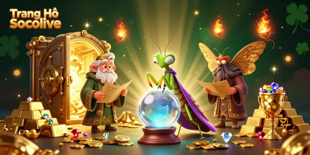 Engage with the exciting world of Trang Chủ socolive, featuring mystical elements and vibrant riches.