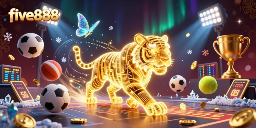 Experience thrilling slots and jackpots at five888 with vibrant games and high-energy visuals!