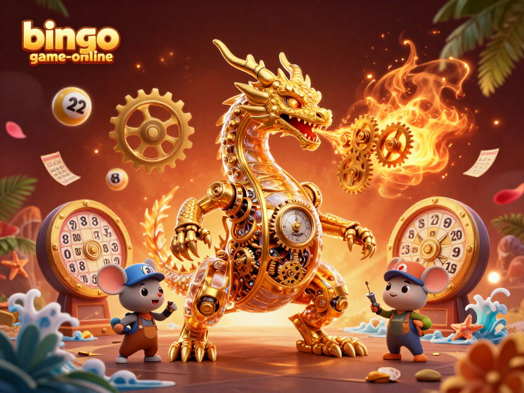 Bingo-game-online showcases a thrilling jackpot bingo scene with vibrant floating balls and cards.