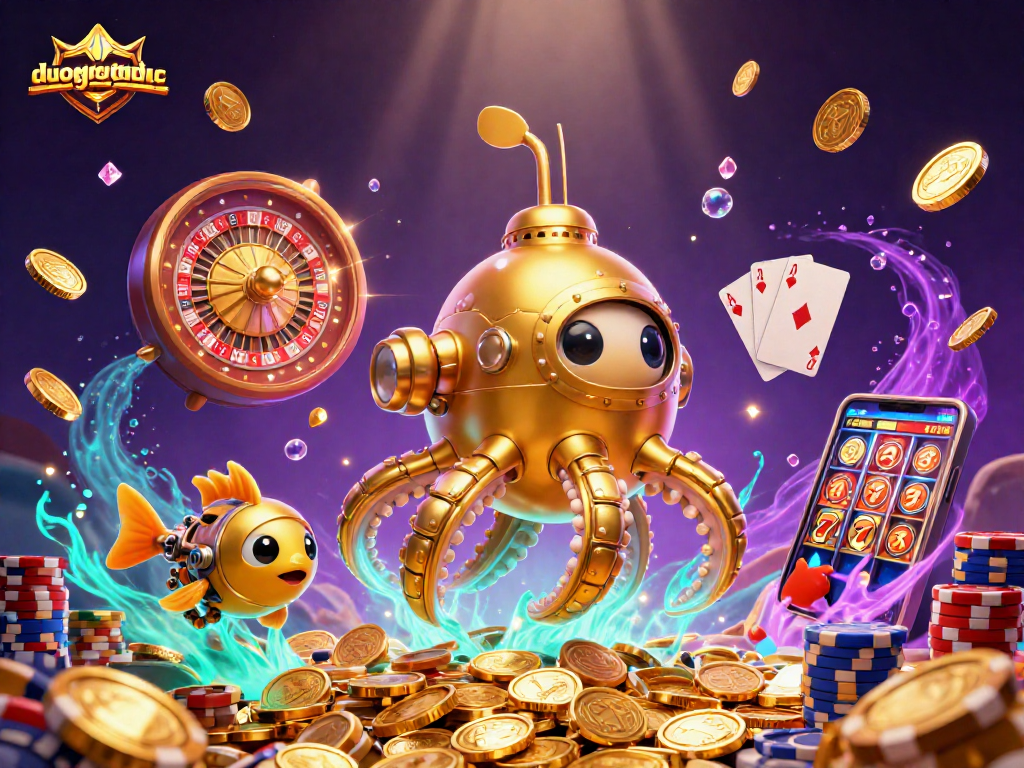 Engage with duongmatchuoc and dive into a vibrant slot machine experience featuring cascading gold and dynamic gameplay.