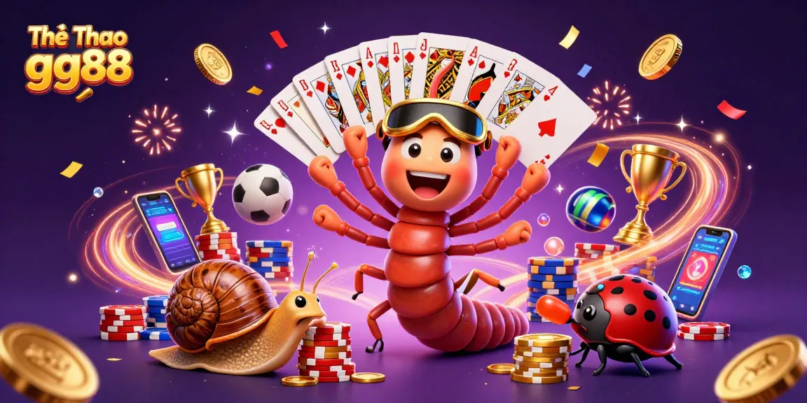 Experience thrilling sports betting at Thể Thao gg88 with dynamic cartoon characters and engaging game elements.