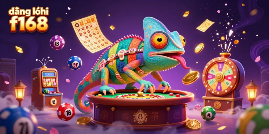 Experience excitement with đăng ký f168 as a chameleon casino owner and vibrant game elements come alive.
