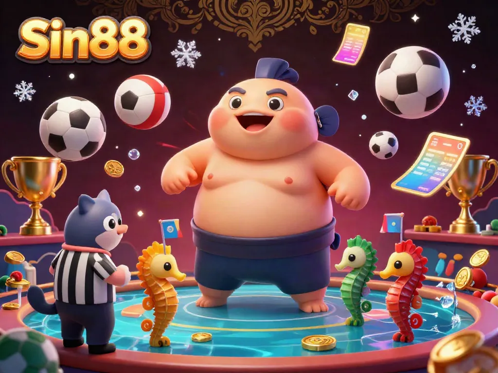 Experience thrilling online gaming with Sin88's vibrant underwater casino atmosphere.