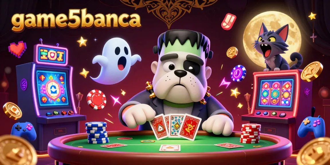 Engagingly deal cards in casino style with game5banca's vibrant Gothic-themed characters.