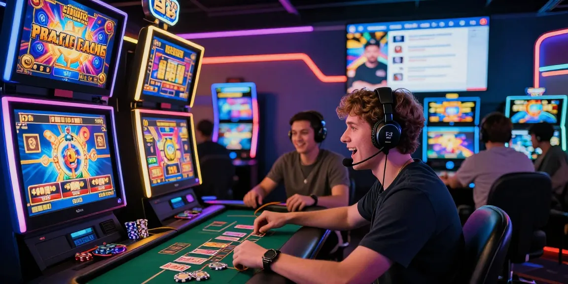 Exciting Daftar Asialive88 gaming scene with players immersed in vibrant online casino action.