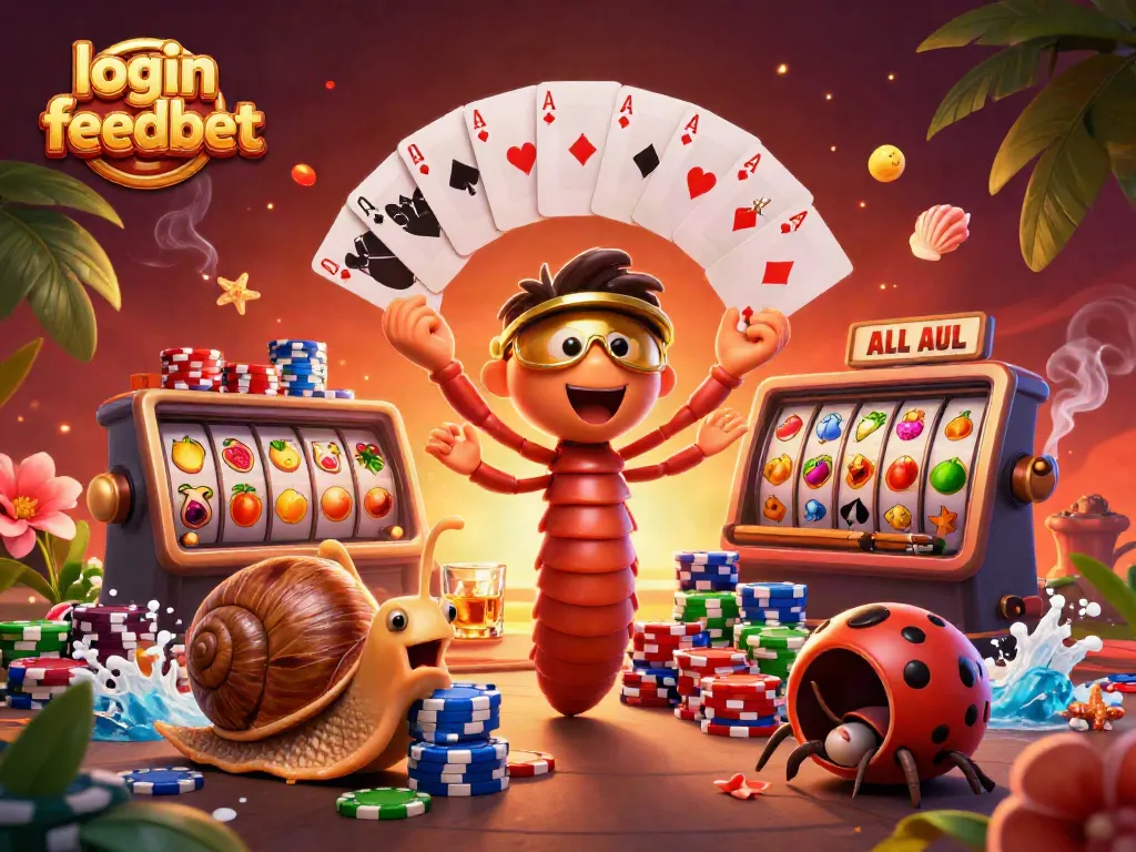 Spin the reels and enjoy exciting jackpots while logging in to FeedBet.