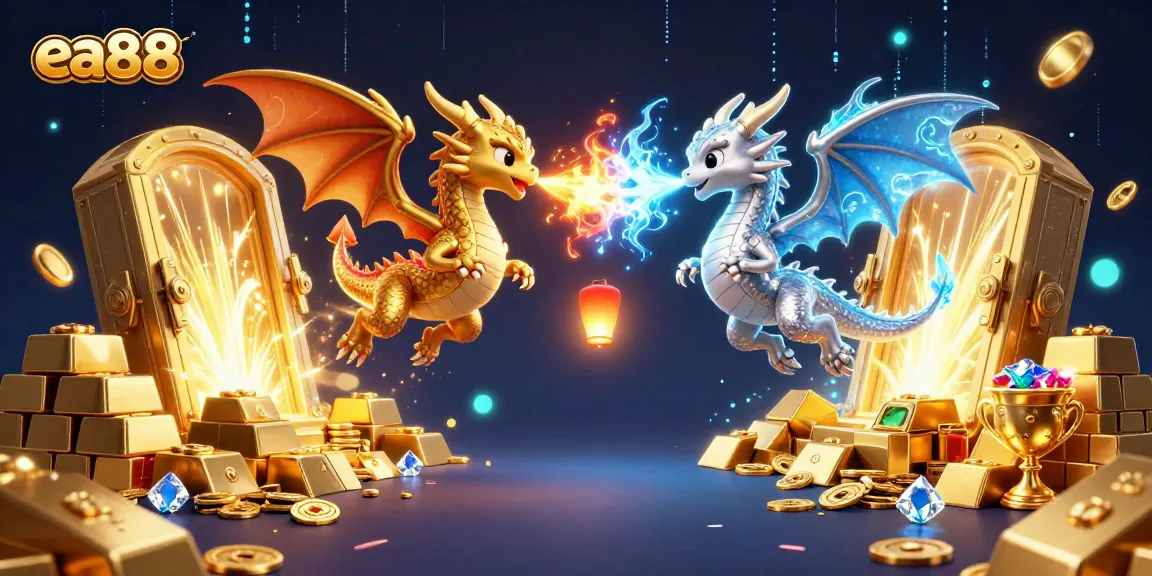 Experience thrilling moments at ea88, where fiery dragons bring fortune with gems and treasures.