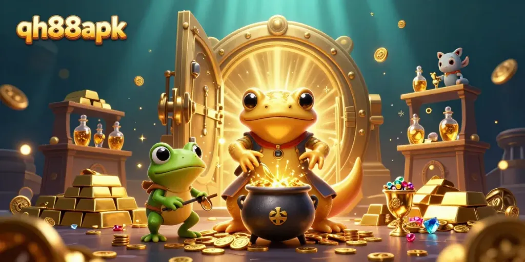 Engage with thrilling gameplay at qh88apk in a rich, magical world of golden treasures and adventure.