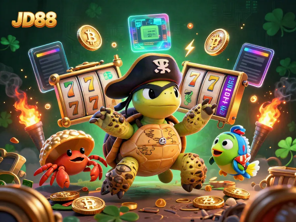 Engage in exciting gaming with JD88 featuring vibrant characters and vibrant slot machines.
