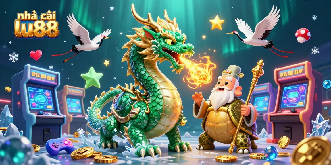 Experience the excitement at nhà cái lu88 with vibrant characters and dynamic casino elements.