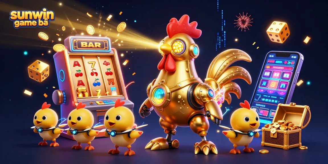 Experience sunwin game bài with vibrant casino elements, showcasing thrilling jackpots and gaming excitement.