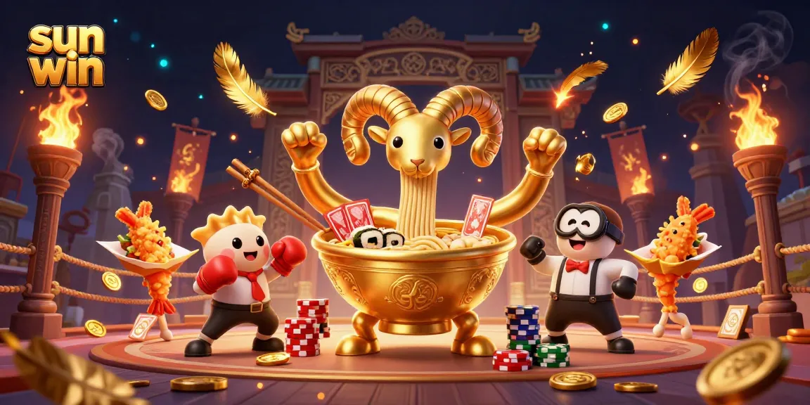 Experience thrilling gameplay with Sun Win at our vibrant casino featuring creative cartoon characters.