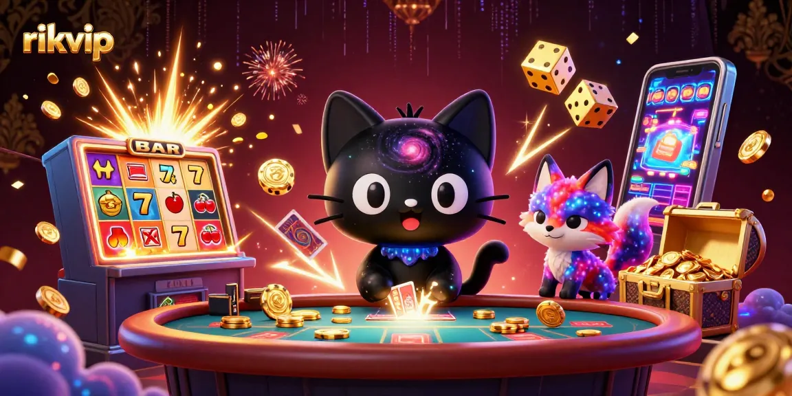 Experience thrilling gameplay at rikvip with vibrant slots, captivating characters, and exciting casino elements.