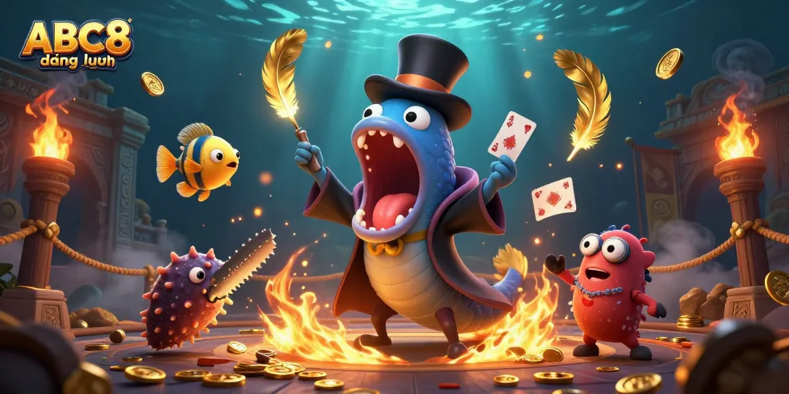 Engage in thrilling gameplay at ABC8 đăng nhập with vibrant underwater magic and dynamic gambling themes.