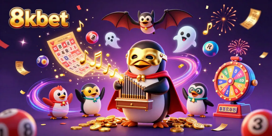 Experience exciting gameplay with 8xbet as the phantom penguin plays for golden jackpots.