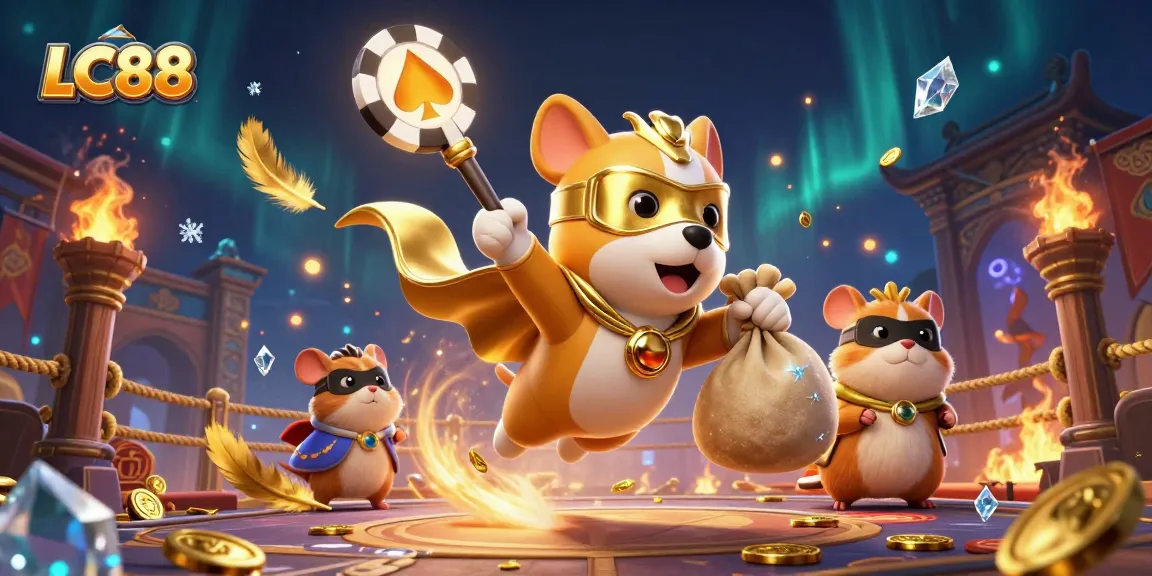 LC88 engages players with an exciting casino adventure illustrated in stunning detail.