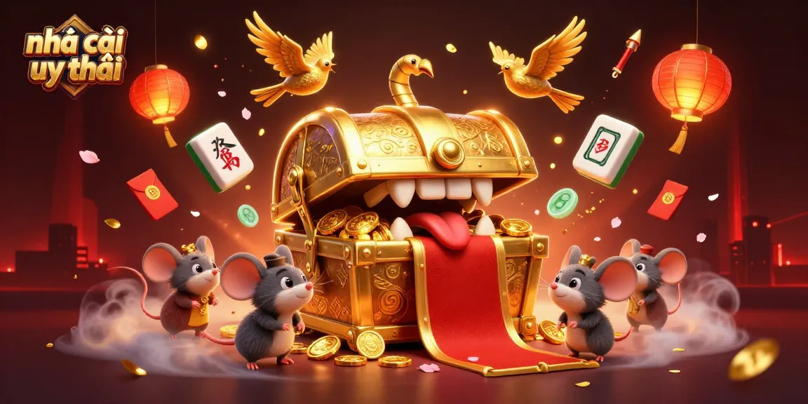 Engage in exciting games at nhà cái uy tín with colorful 3D casino elements and rich details.