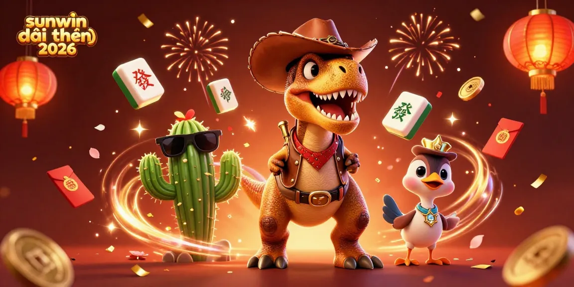 Engage in exhilarating gaming adventures with sunwin đổi thưởng 2026, experience vibrant 3D casino illustrations.