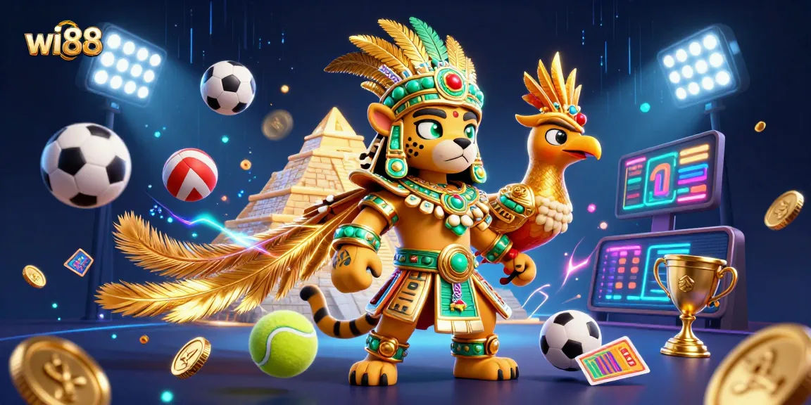 Experience vibrant action at wi88's premier sports betting platform with engaging gameplay elements.