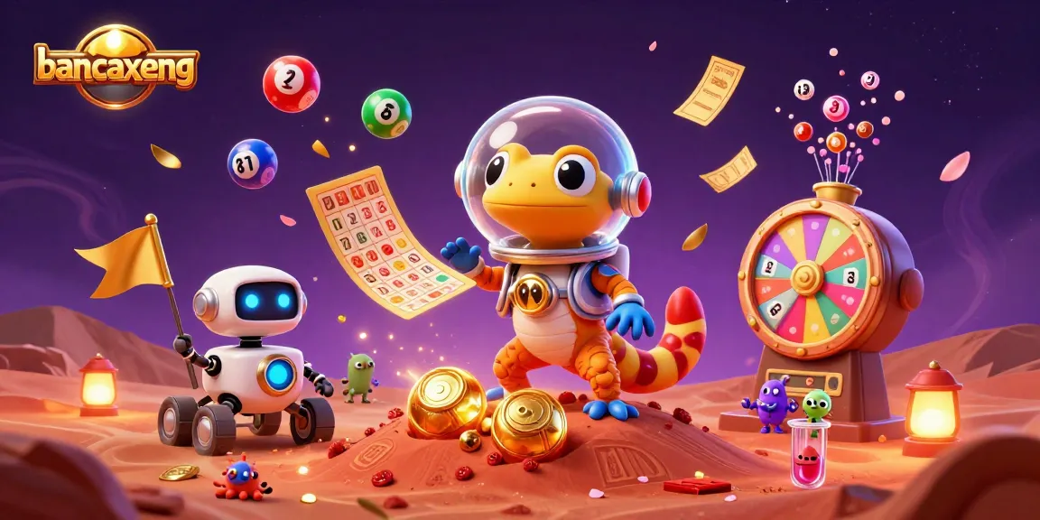 Experience thrilling adventures with bancaxeng as a Martian gecko discovers a hidden casino treasure!