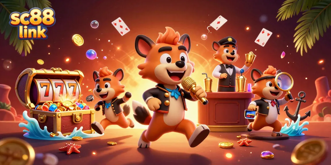 Enter the world of fun at the sc88 link casino club featuring hyenas in comedic roles.