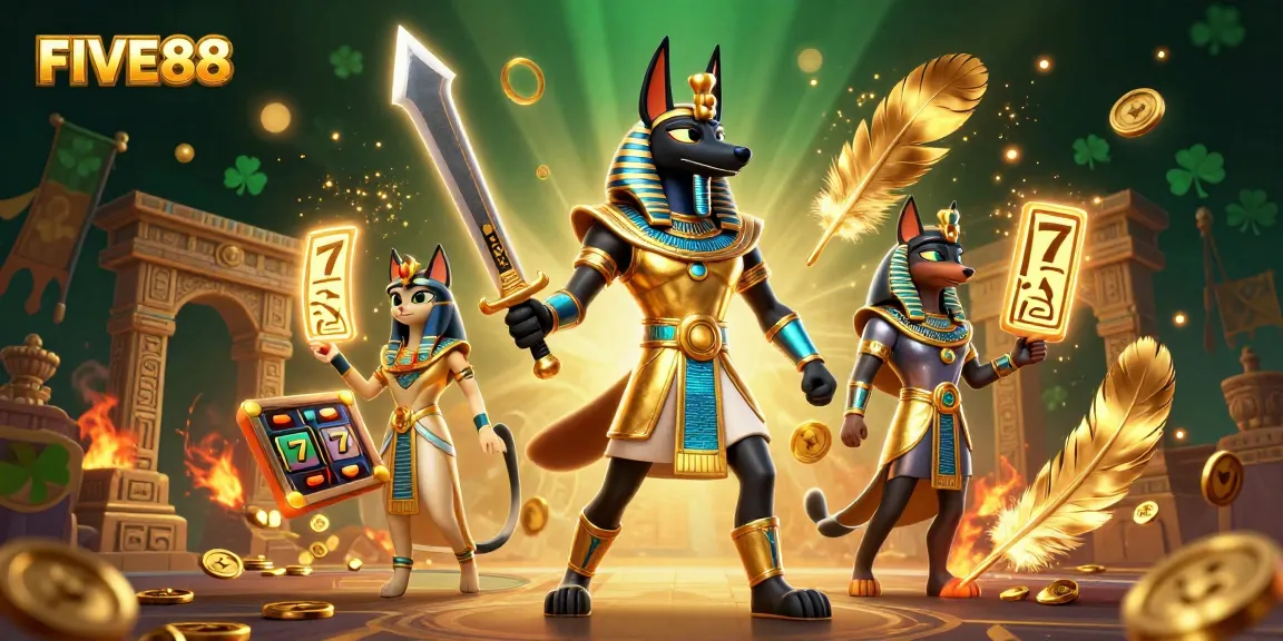 Engage in thrilling gaming experiences at FIVE88 with dynamic characters and slot games.