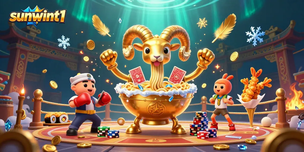 Experience thrilling gameplay at sunwint1 with a dynamic casino scene featuring vibrant characters and elements.
