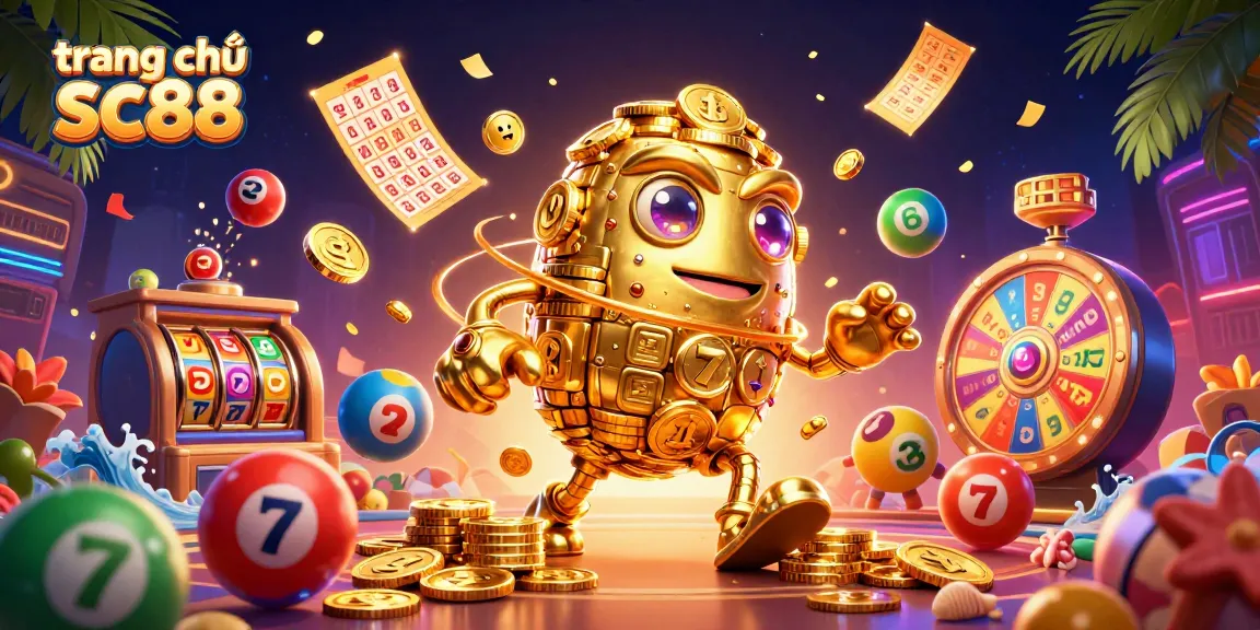 Engage with exciting games at trang chủ sc88 featuring a golden golem and dynamic lottery elements.